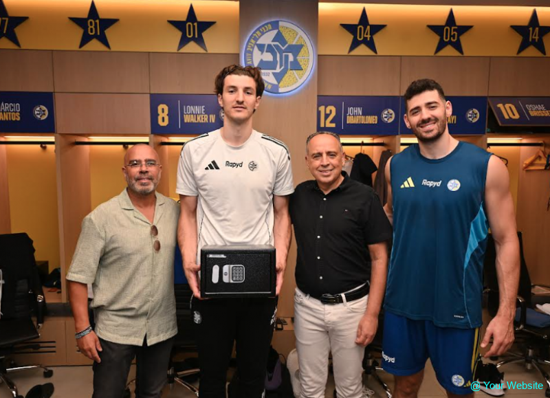 ASSA ABLOY Israel Installs Digital Personal Safes for Maccabi Tel Aviv Rapyd Basketball Team ASSA ABLOY Israel Installs Digital Personal Safes for Maccabi Tel Aviv Rapyd Basketball Team