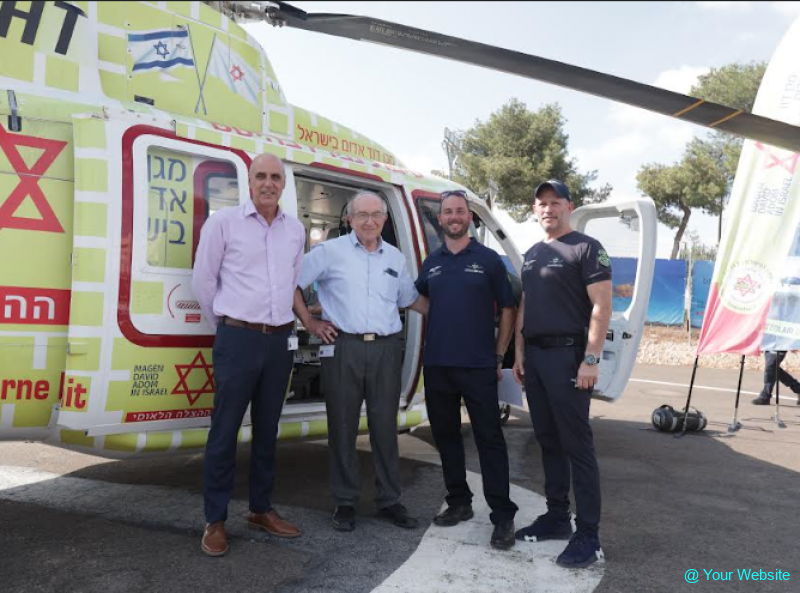 Hatzala Air led by founder Eli Rowe Launches New Medical Helicopter Base in Jerusalem Hatzala Air led by founder Eli Rowe Launches New Medical Helicopter Base in Jerusalem