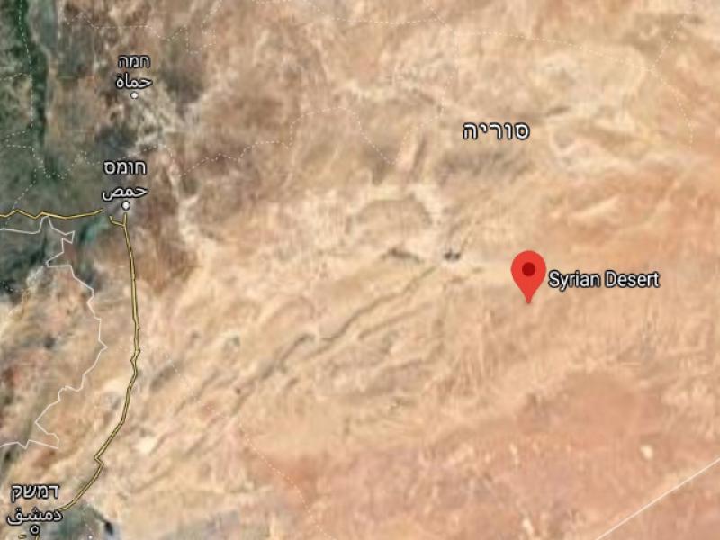 "Israel attacked with missiles in Syria Iranian Millitias near the city of palmyra"