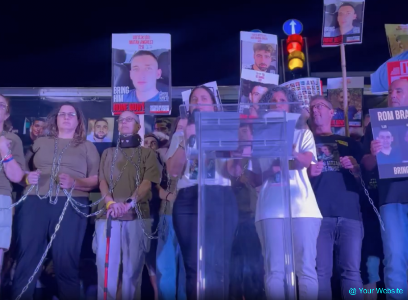 Thousands Protest in Jerusalem Demanding Hostage Deal: Clashes Erupt Near the U.S. Consulate Thousands Protest in Jerusalem Demanding Hostage Deal: Clashes Erupt Near the U.S. Consulate