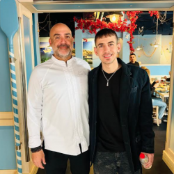 Singer Sasson Shaulov Performs for Israel Fire and Rescue Workers in Eilat