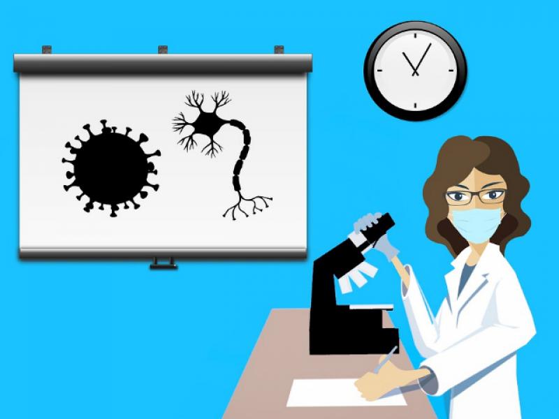 The reproduction number R reached the alarming 1 - which might show the virus spreads again