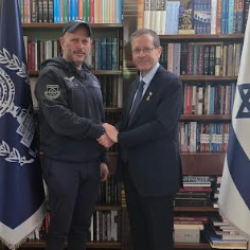 Israeli President Honors Air Ambulance Team After Long-Range Rescue Mission