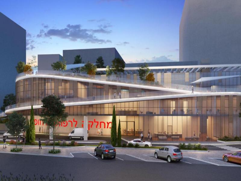  construction started of the new emergency room at Ichilov hospital for a cost of t NIS 200 million