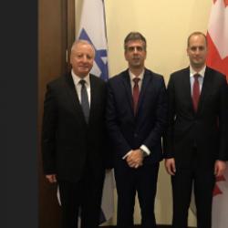 Minister of Economics Eli Cohen visits Georgia