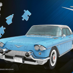 "Sachek Na" Launches 3D Plastic Puzzle Collection Featuring Iconic Cars