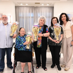 Senior Rummy Championship Finals Held at Palace Ra’anana: Nearly 100 Players Competed