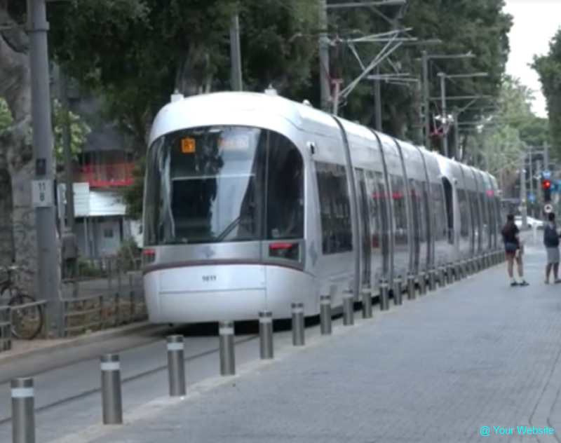  Gush Dan Red Line Light Rail Inauguration Set for August 18 After Lengthy Delays and Concerns