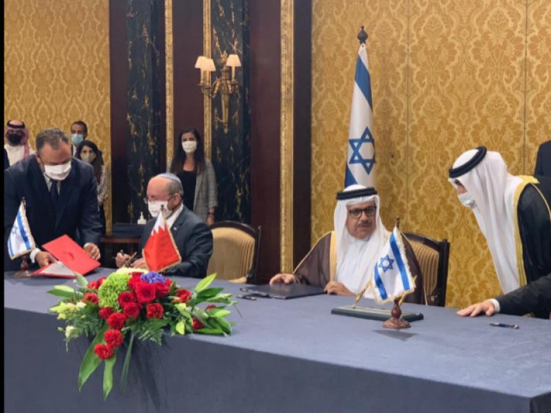 Bahrain and Israel established diplomatic relations - signed aviation and agriculture agreements 