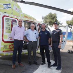 Hatzala Air led by founder Eli Rowe Launches New Medical Helicopter Base in Jerusalem