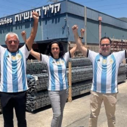 Klil Employees Rally Behind Messi During World Cup Final Watch Party