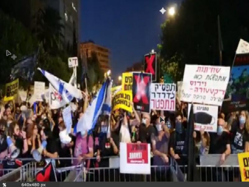 Israelis are losing patience with Netanyahu: Thousands stormed the streets in Jerusalem and Tel aviv