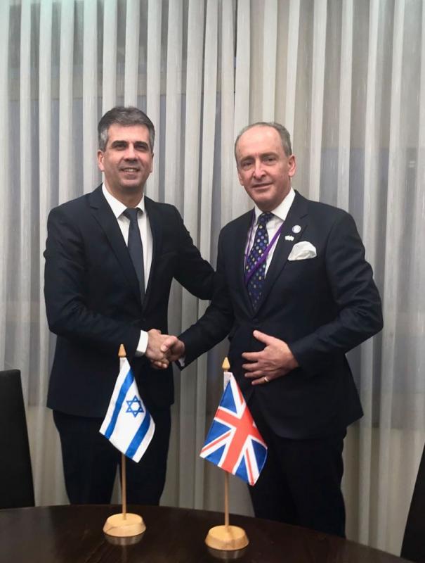 israel tries to connect it's Fintech and Cyber to London