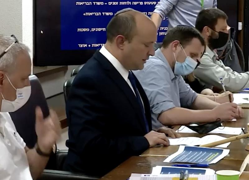 Prime Minister Naftali Bennett instructed to increase enforcement of corona restrictions