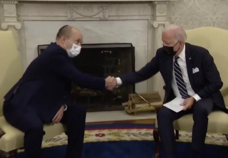 P.M Naftali Bennett invited US President Joe Biden to visit Israel: The meeting was "excellent"