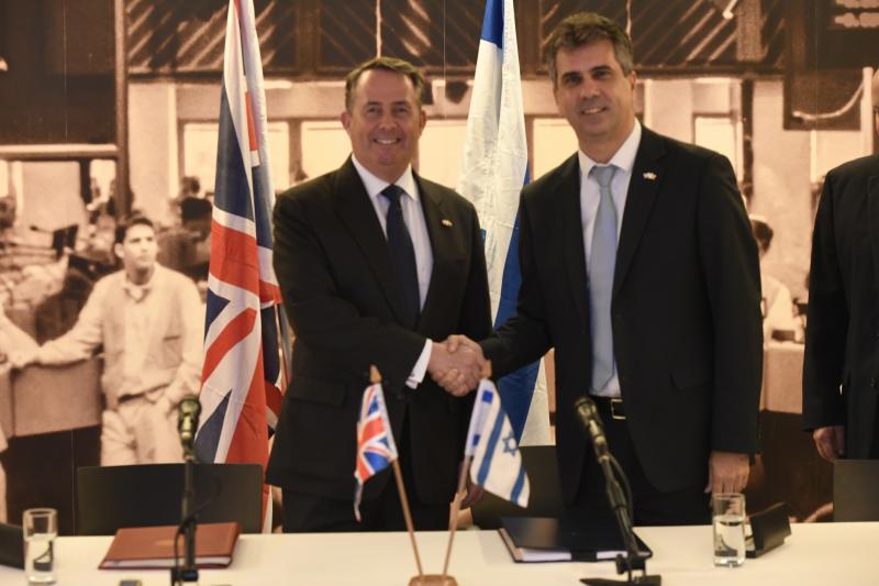 Israel and Britain regulate continuity of trade prior to London's departure from EU