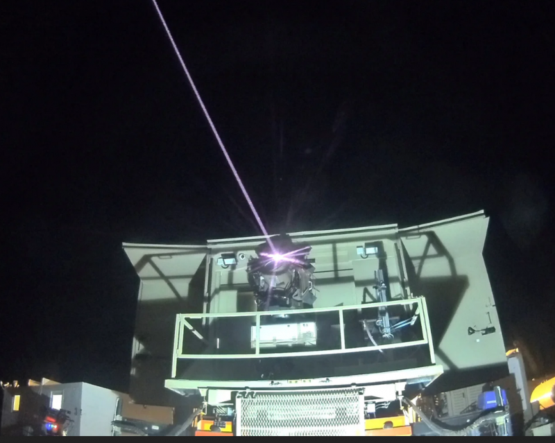 Israel has successfully completed experiments in a target interception system using laser