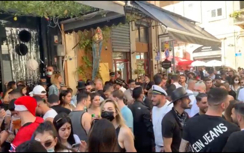 Thousands of Israelis Celebrated the Purim festivities and didn't keep Corona regulations