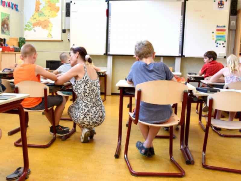 Classrooms in Israel are crowded and teachers wages is less than in the OECD countries