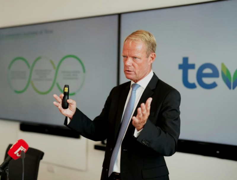 Teva CEO Carr Schultz: Expects to reach operating profitability rate of 30% by 2027