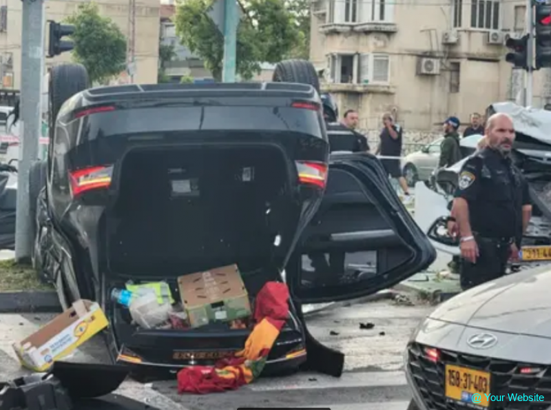  Minister Ben Gvir Injured in Car Accident Following Visit to Stabbing Scene in Ramla