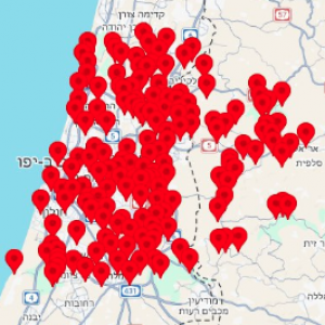 Rocket Barrage from Lebanon Hits Tel Aviv Areas and Trigger Broad Alerts