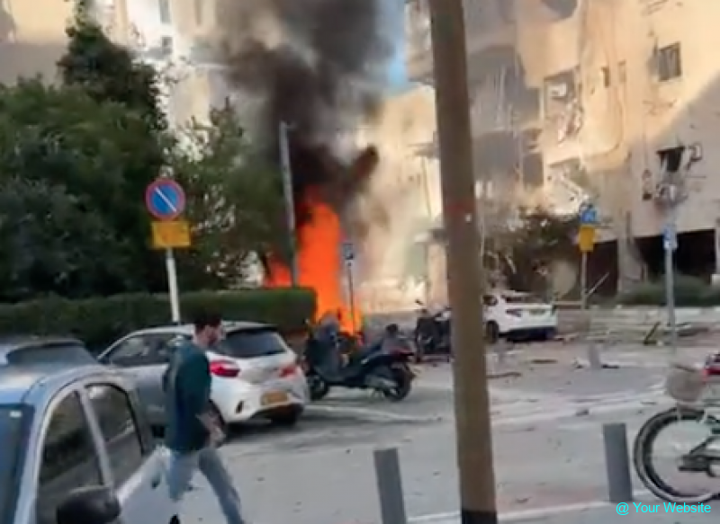 Sixth Overnight Barrage From Iran Hits Central Tel Aviv, Causes Heavy Damage; At Least 6 Injured