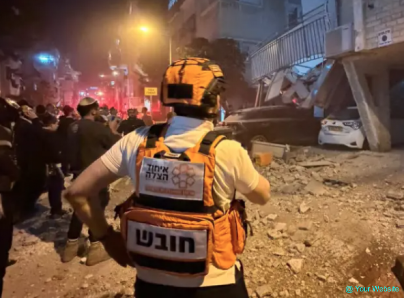 MISSILE AND ROCKET FIRE FROM IRAN: a woman has been killed in north strike as barrages intensify