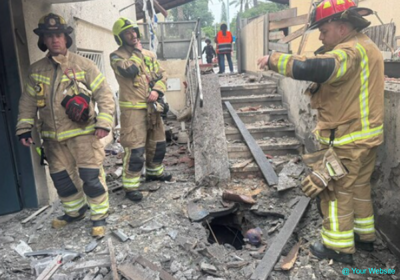 Iran and Hezbollah Launch Coordinated Strikes: Missile fire hits central and northern cities