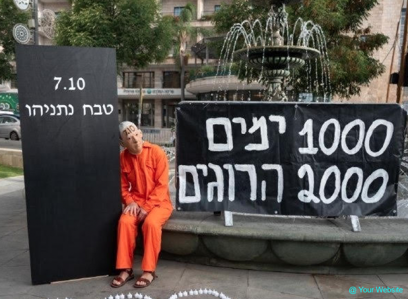 1,000 Days Since October 7 Massacre Marked by Protests Calling for State Commission inquiry
