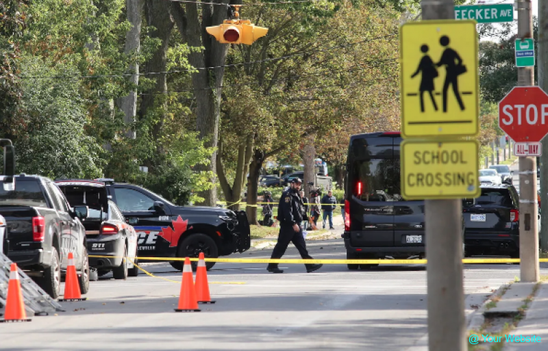 Gunfire Erupts Outside Ontario Synagogue on Yom Kippur: Officer Wounded, Suspect Critically Injured