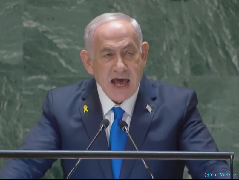  Prime Minister Netanyahu Addresses U.N. General Assembly and Calls for Global Action Against Iran
