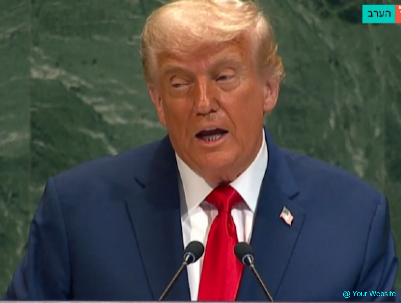 Trump at UN: Recognizing Palestinian State “Rewards Hamas Atrocities on October 7th"