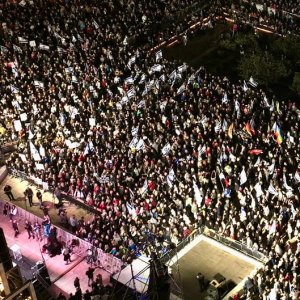 Thousands Rally Nationwide Demanding State Inquiry into October 7 Failures